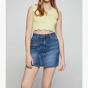 BCBG Denim Skirt size 24 NWT